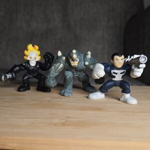 Marvel Superhero Squad Ghost Rider, Rhino & Punisher